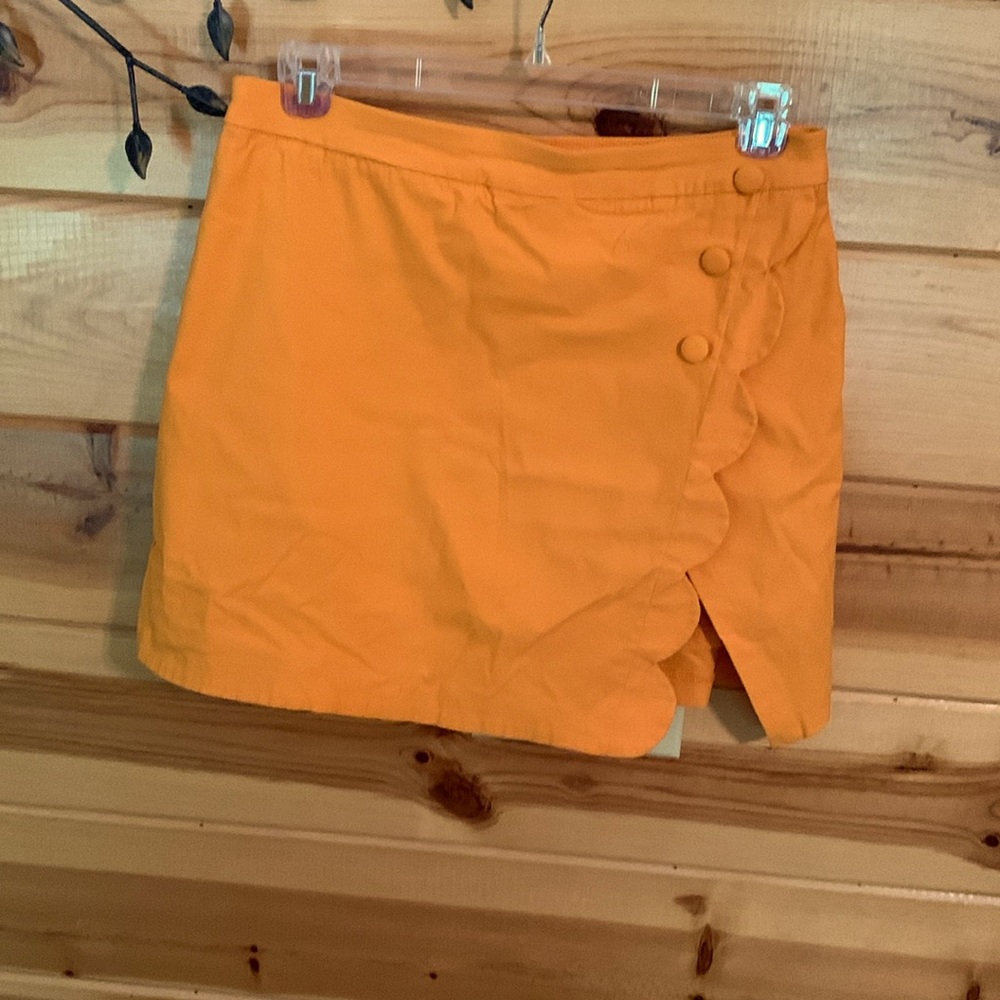 Tangerine Skort Fall Color
